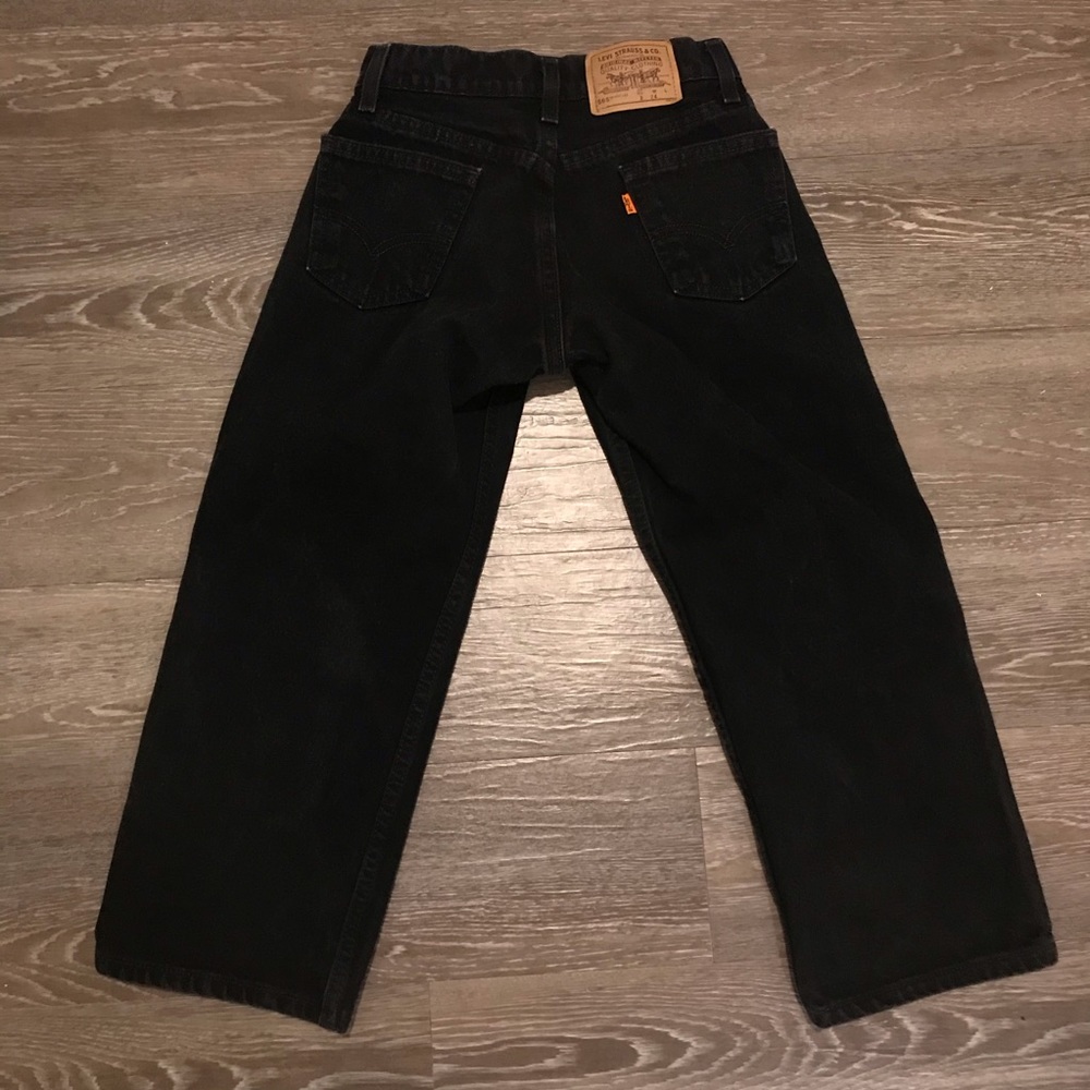 LEVIS 565 vintage orange tab jeans